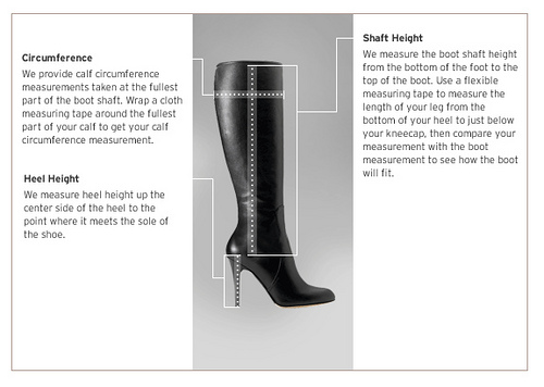 Calf measurement hot sale for boots