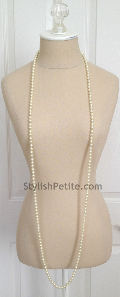 Tutorial: Make a Vintage Style Double Strand Faux Pearl Necklace