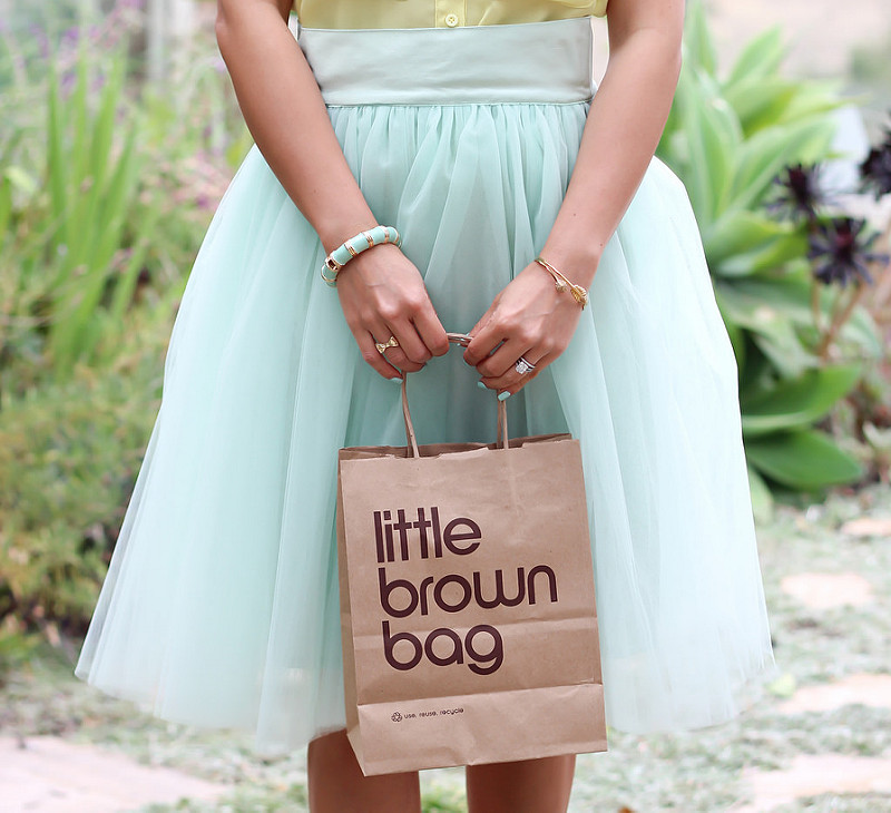 Shabby Apple Mint Tulle Skirt