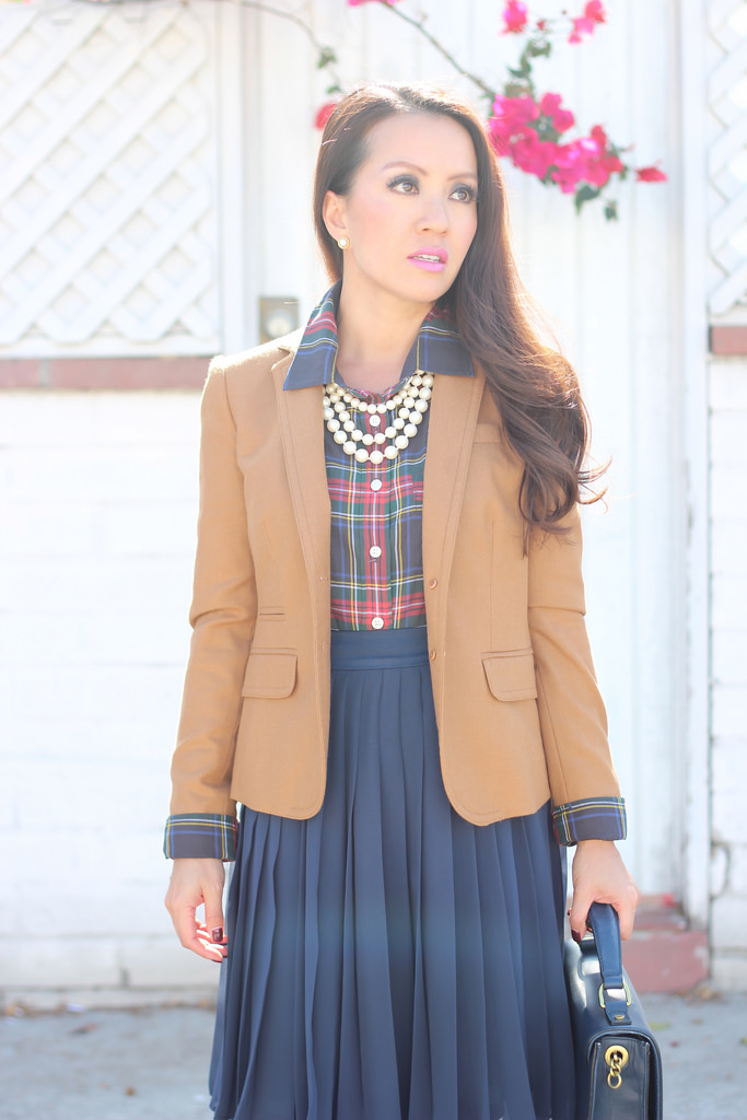 Plaid, Pearls and Pleats-5