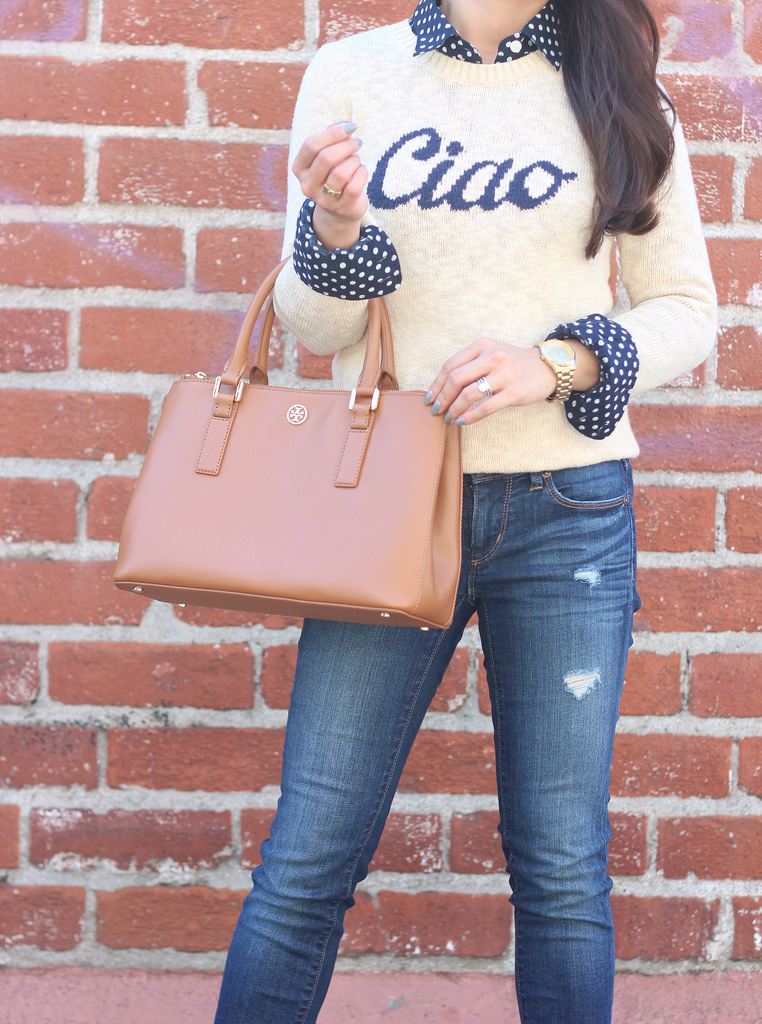 Ciao Sweater and Suede Ankle Boots-12