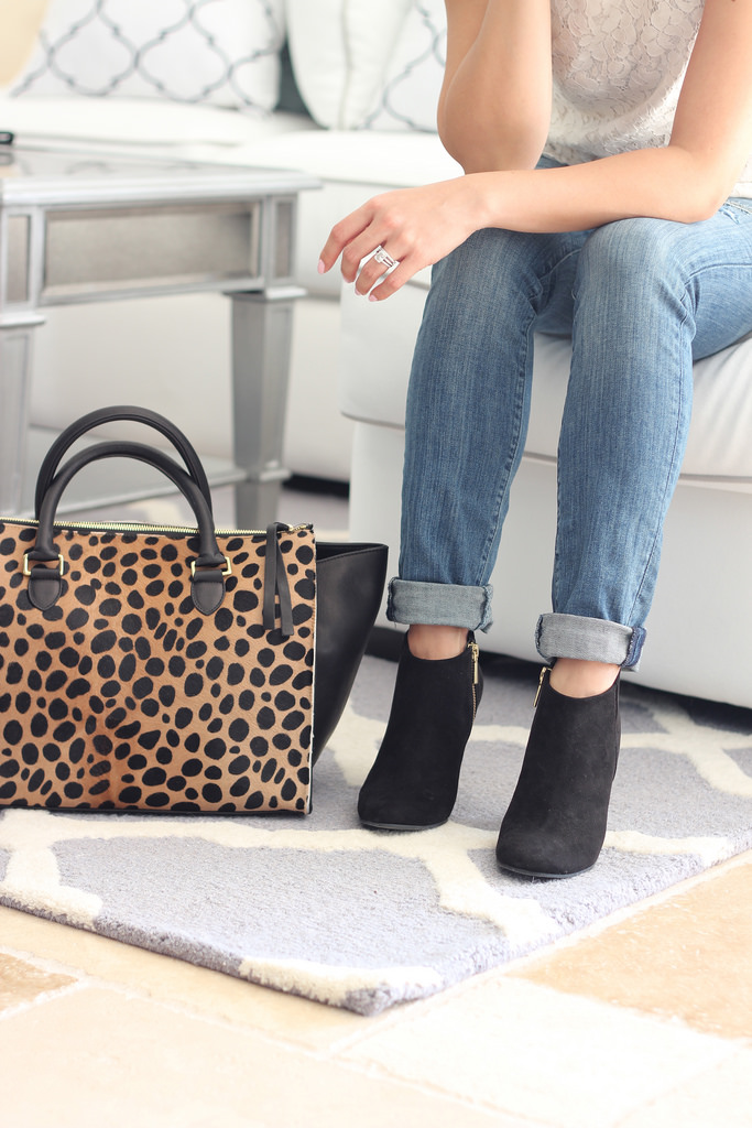 Clare V, Bags, Clare V Leopard Pouch Handbag