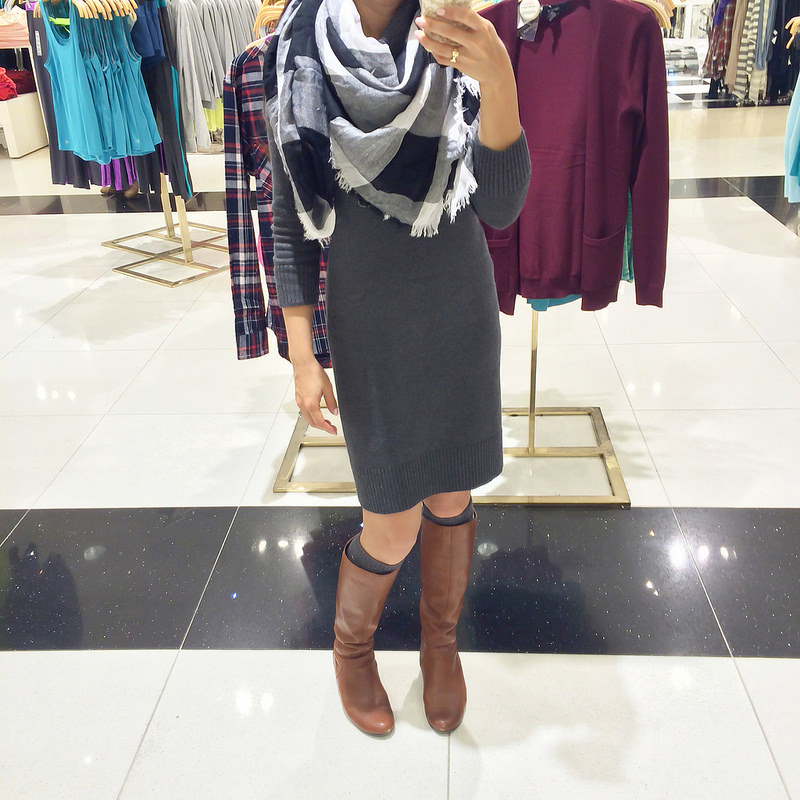 Forever 21 Plaid Checkered Scarf