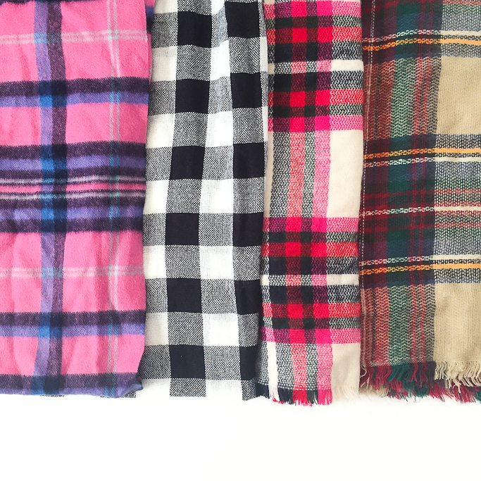 Plaid scarves blanket scarf express plaid scarf forever 21 gingham scarf 