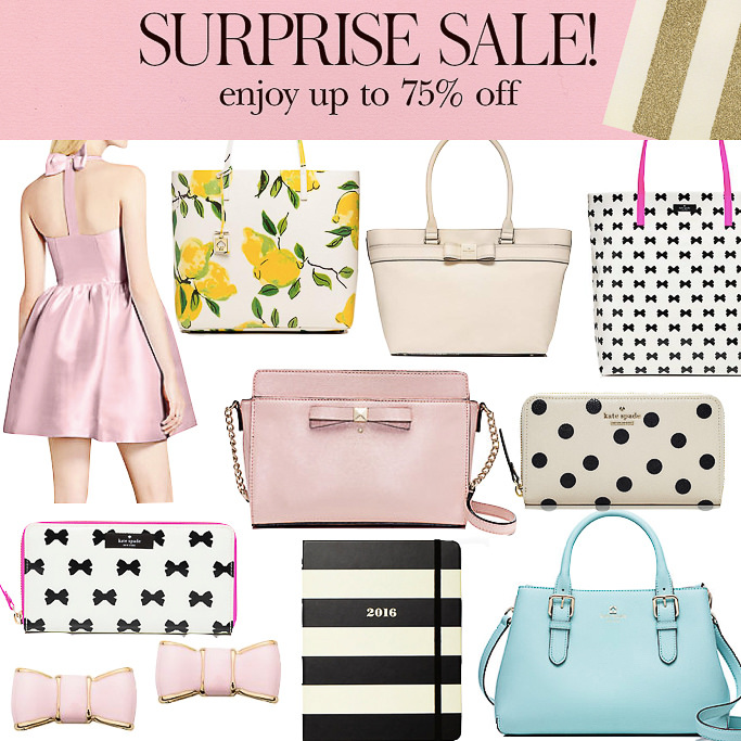 Sale Alert: Up to 75% off Kate Spade Surprise Sale - Stylish Petite