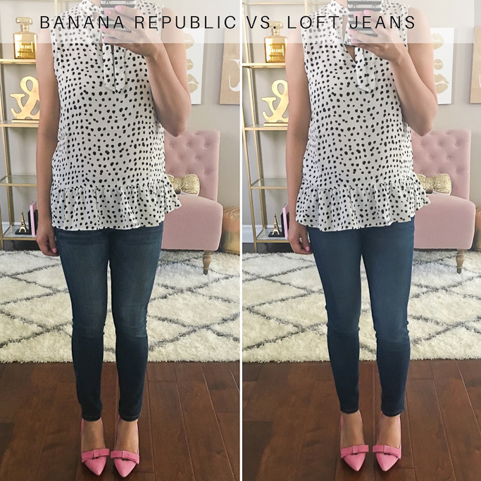 Banana Republic indigo ankle jeans vs. Loft Modern ankle jeans-4