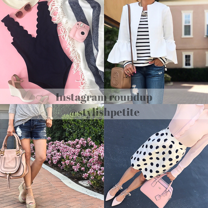 Stylish Petite Instagram roundup collage 3/24