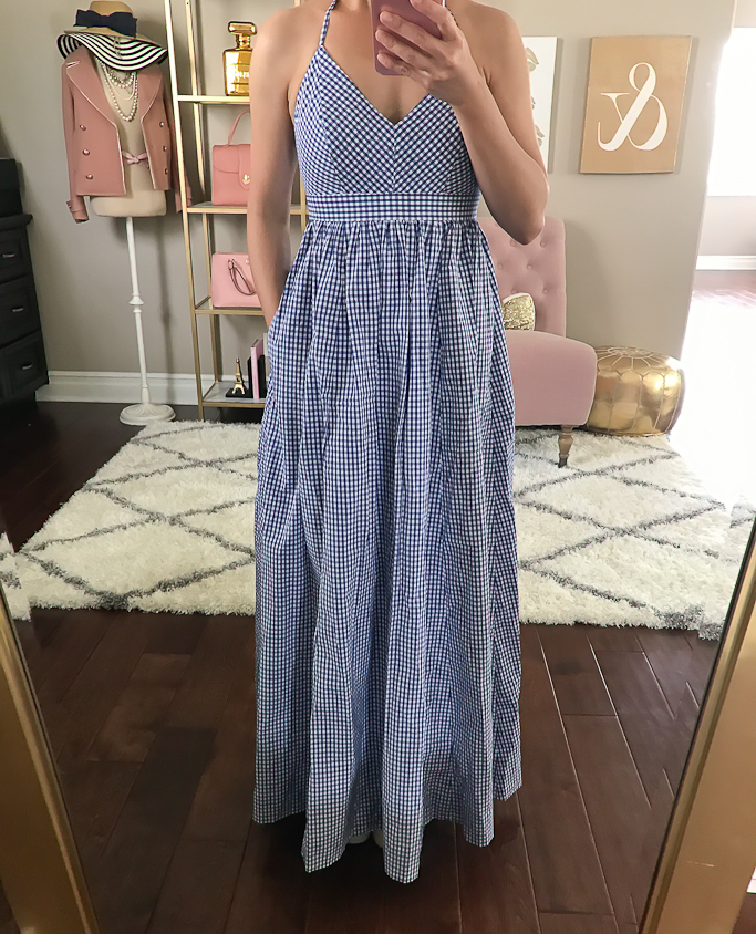 Palm Print, Gingham Maxi Dress and Weekend Sales - Stylish Petite