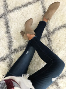 vince camuto ankle booties