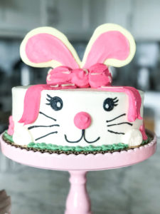 bunny cake baby toddler girl bunny theme birthday party