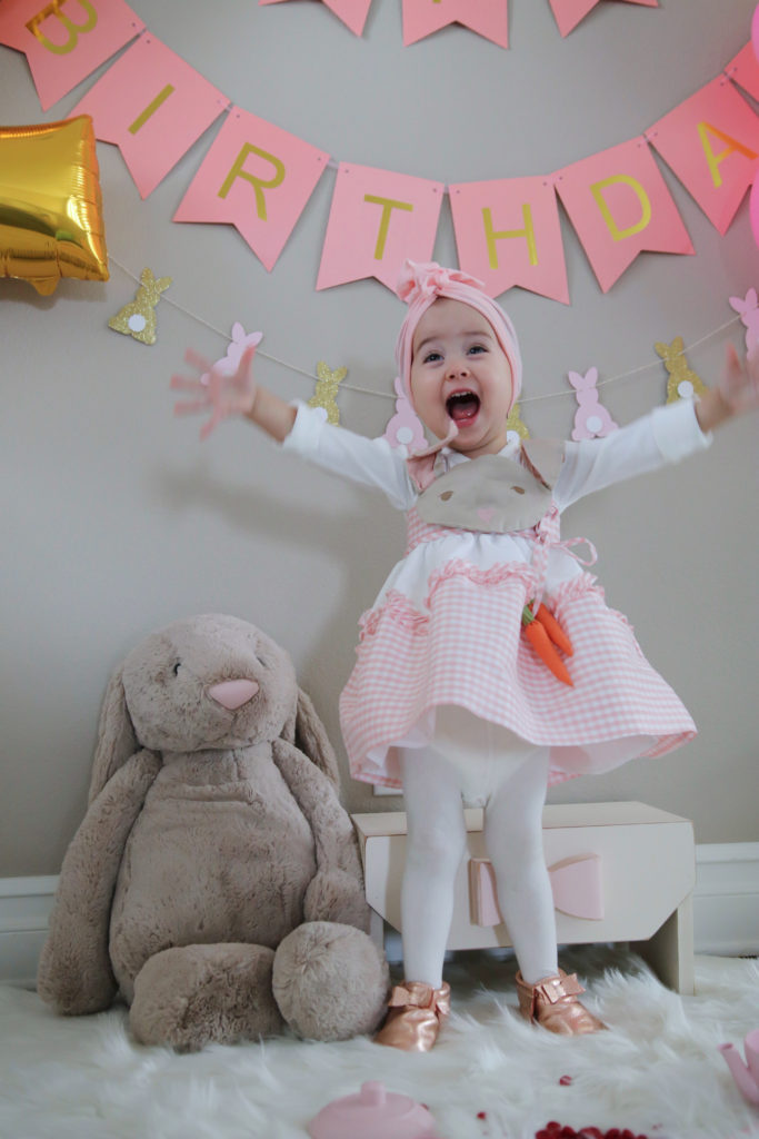 bunny cake baby toddler girl bunny theme birthday party