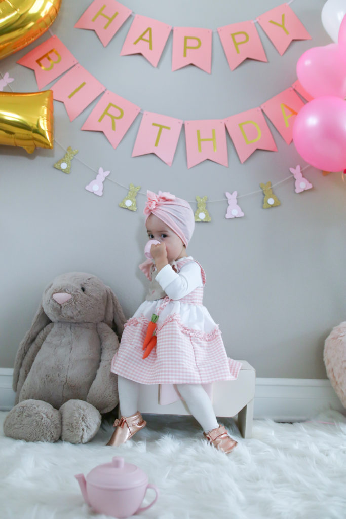 bunny cake baby toddler girl bunny theme birthday party