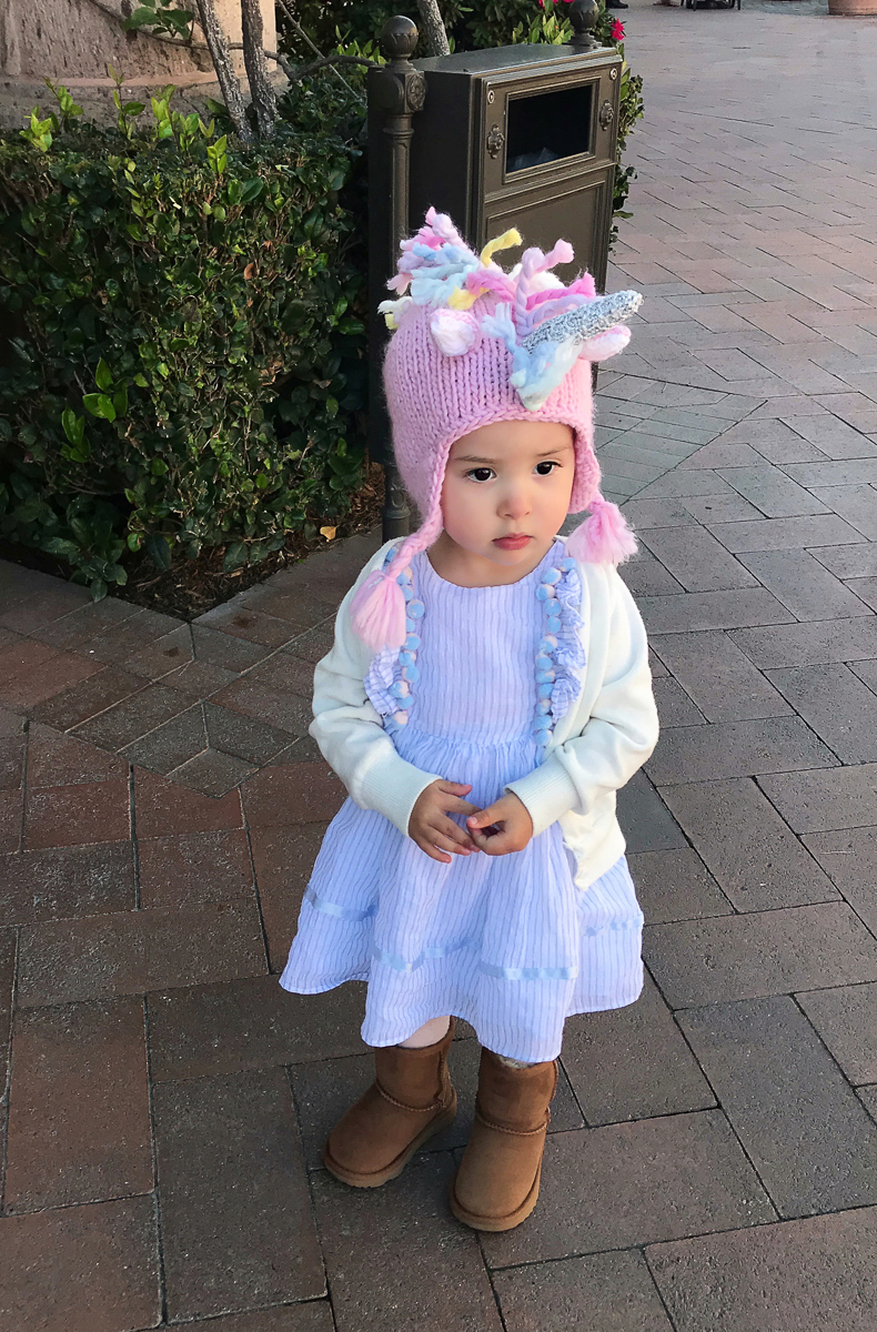 pom pom toddler girl dress unicorn hat baby ugg boots