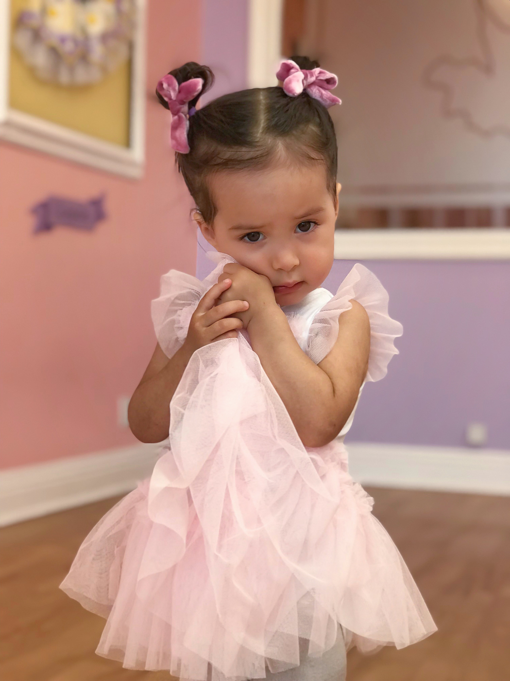 toddler tutu ballerina outfit pink ballerina slippers velvet bows