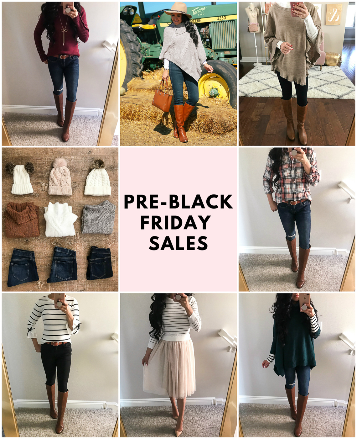 pre-black friday sales casual fall outfits thanksgiving outfits ponchos sweaters