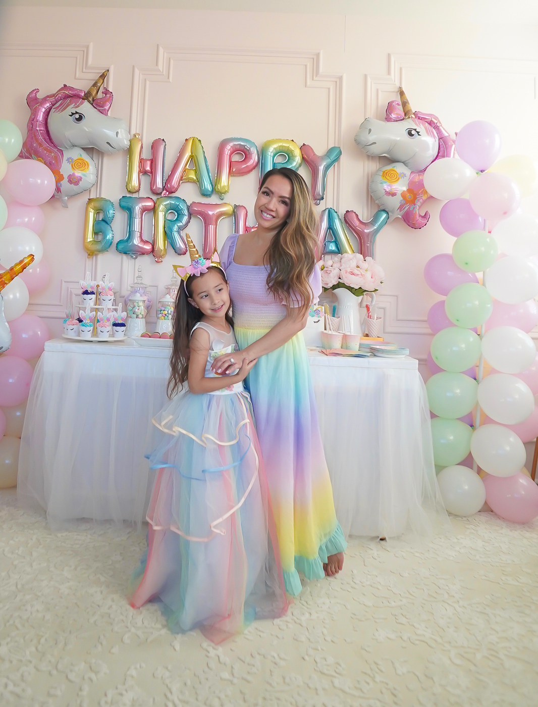 Rainbow Unicorn Birthday Party – Okayest Moms