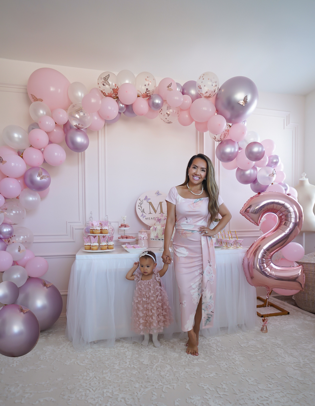 Meadow Ivy Turns Two: Butterfly Theme Birthday Party - Stylish Petite