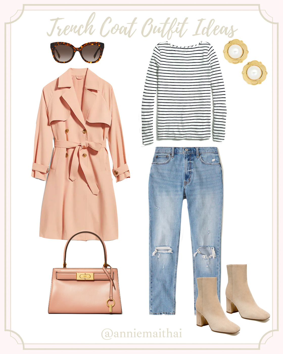 Trench Coat Outfit Ideas - Stylish Petite